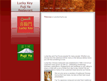 Tablet Screenshot of luckykeyfujiya.com